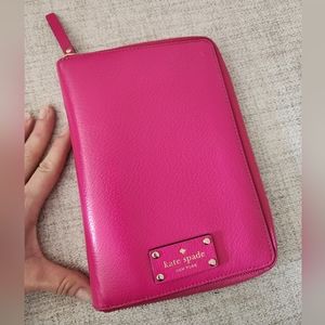 Kate spade ♠️ Pink Wellesley Planner Agenda binder
